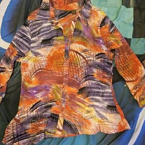 Vibrant Multicolor Women's Top